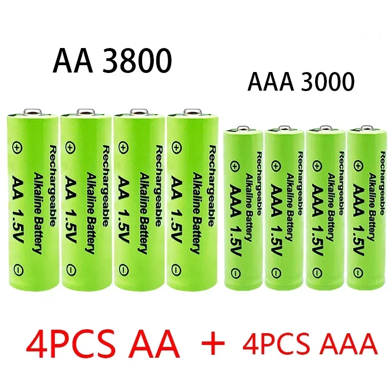 1,5 в aa + aaa ni mh перезаряжаемая - Фотография_5