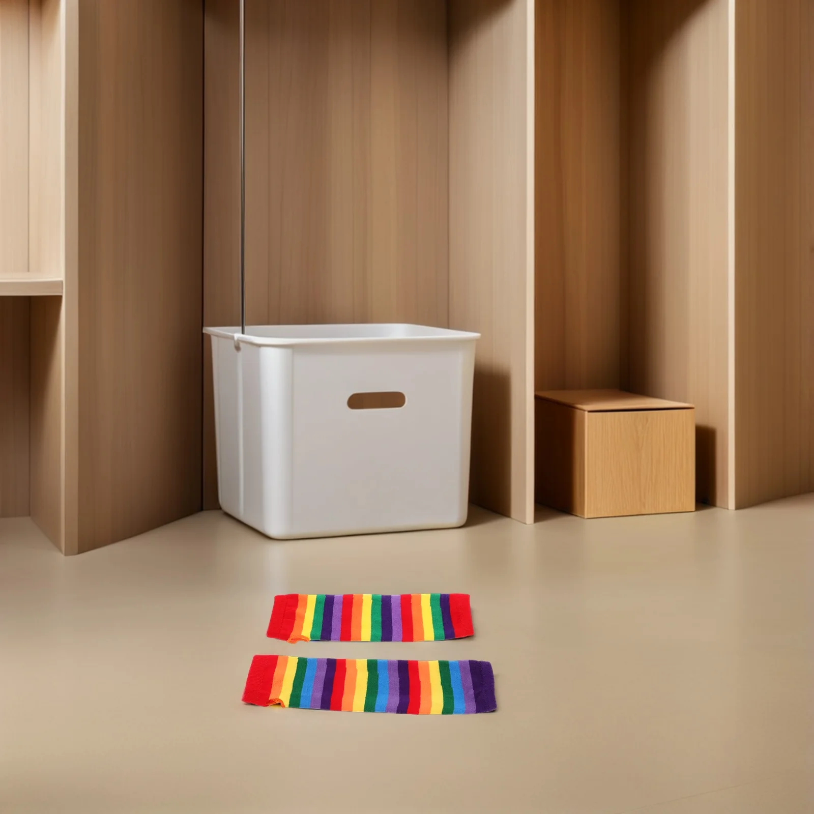 2 пары радужных перчаток