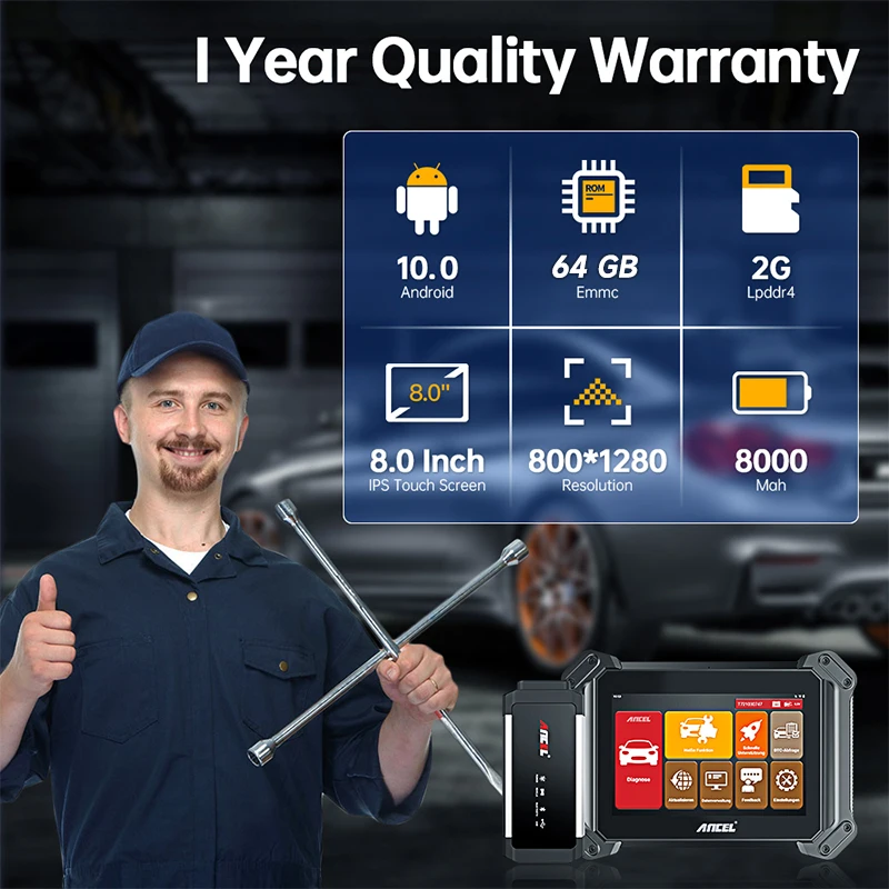 Ancel v6 pro+ hd автомобильный - Фотография_3