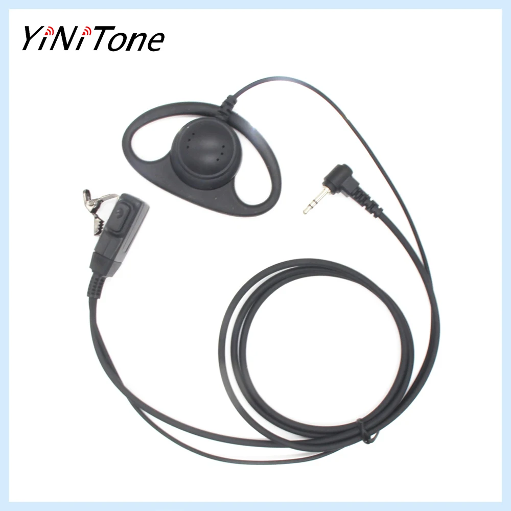 Наушники d-образной формы ptt для motorola t6200/tklr t6/hytera tc320