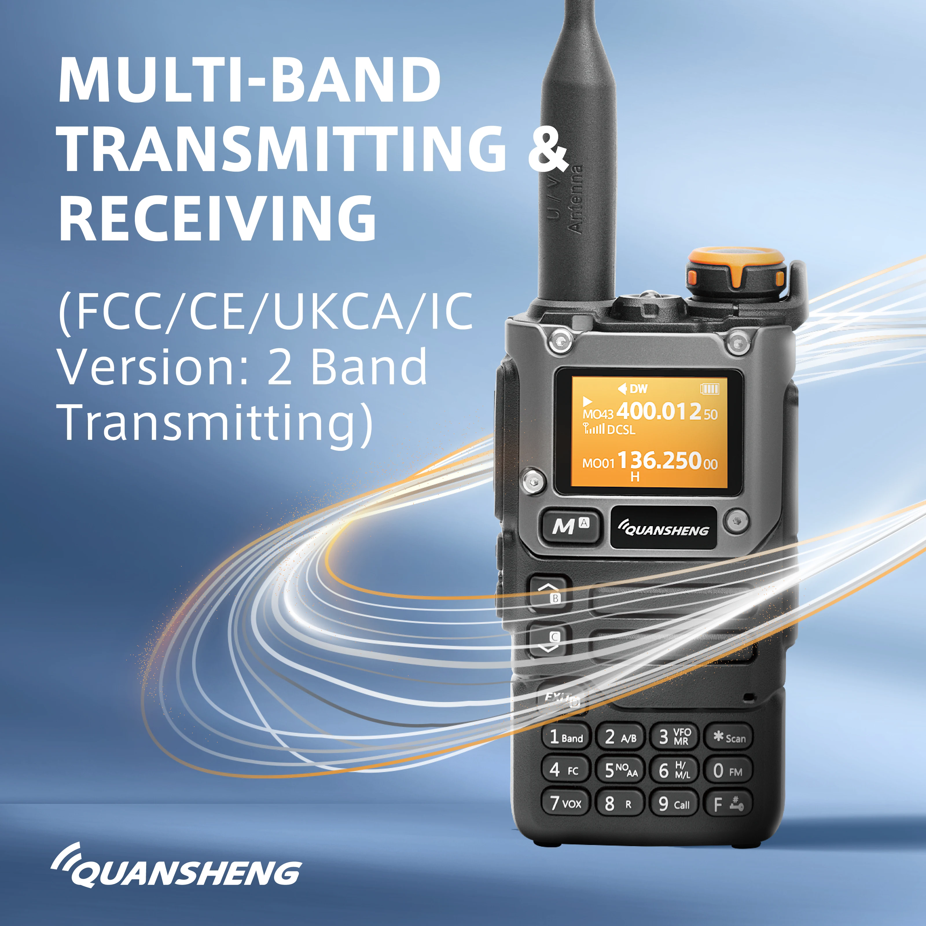 Оригинальная рация quansheng uv-k5(8)