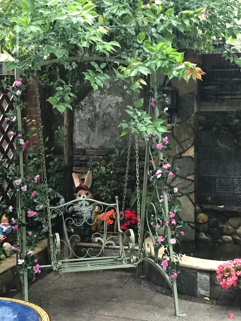 Американское ретро кованое железо на открытом воздухе - Фотография_2