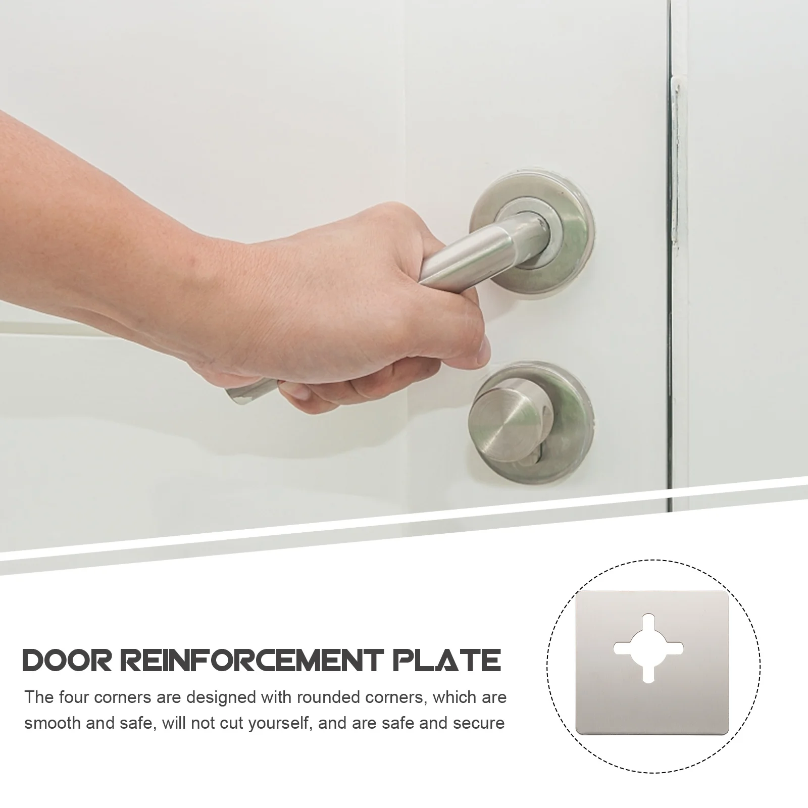 Усиливающая пластина для двери из нержавеющей стали
