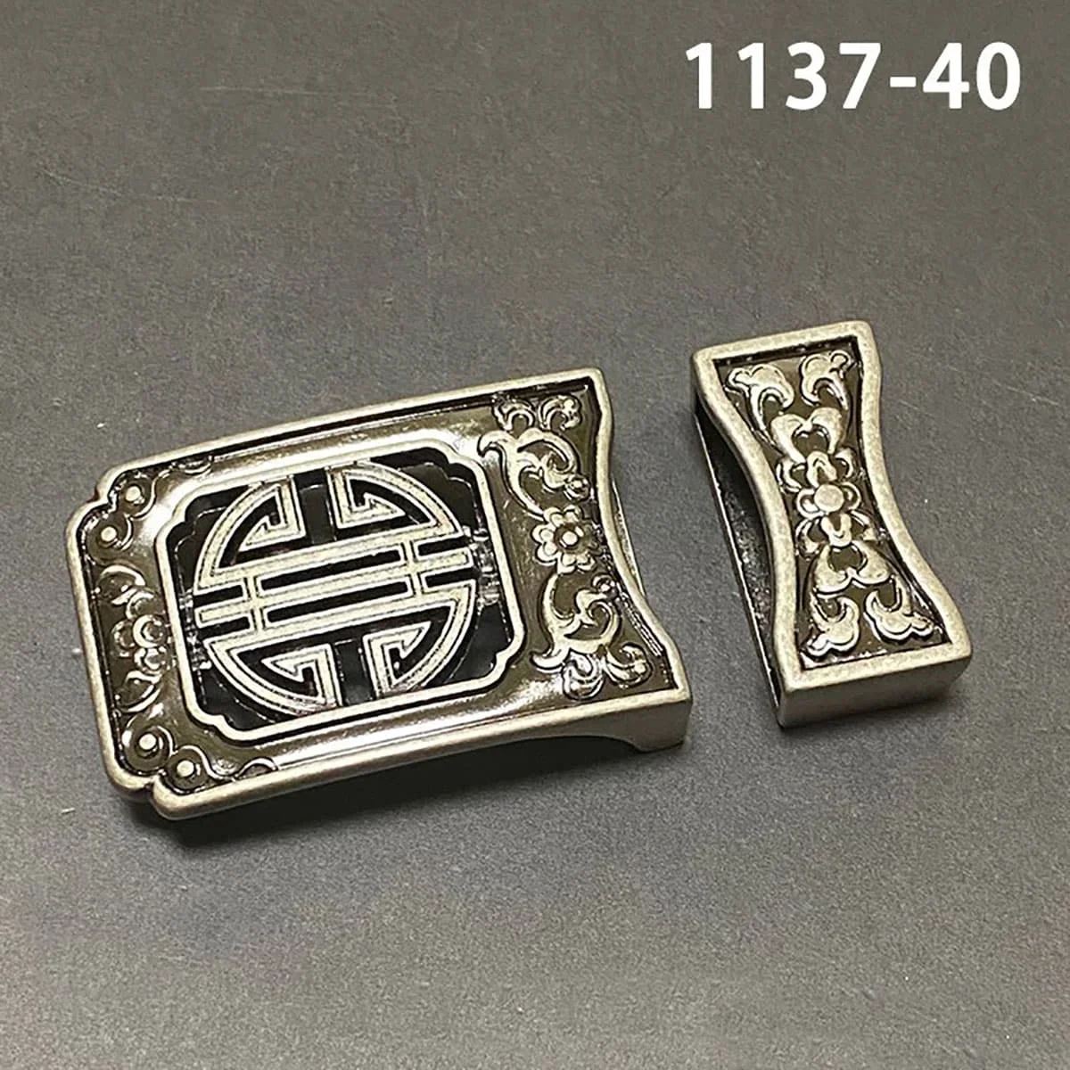 Пряжка ремня с монгольским узором в китайском этническом стиле - Фотография_6