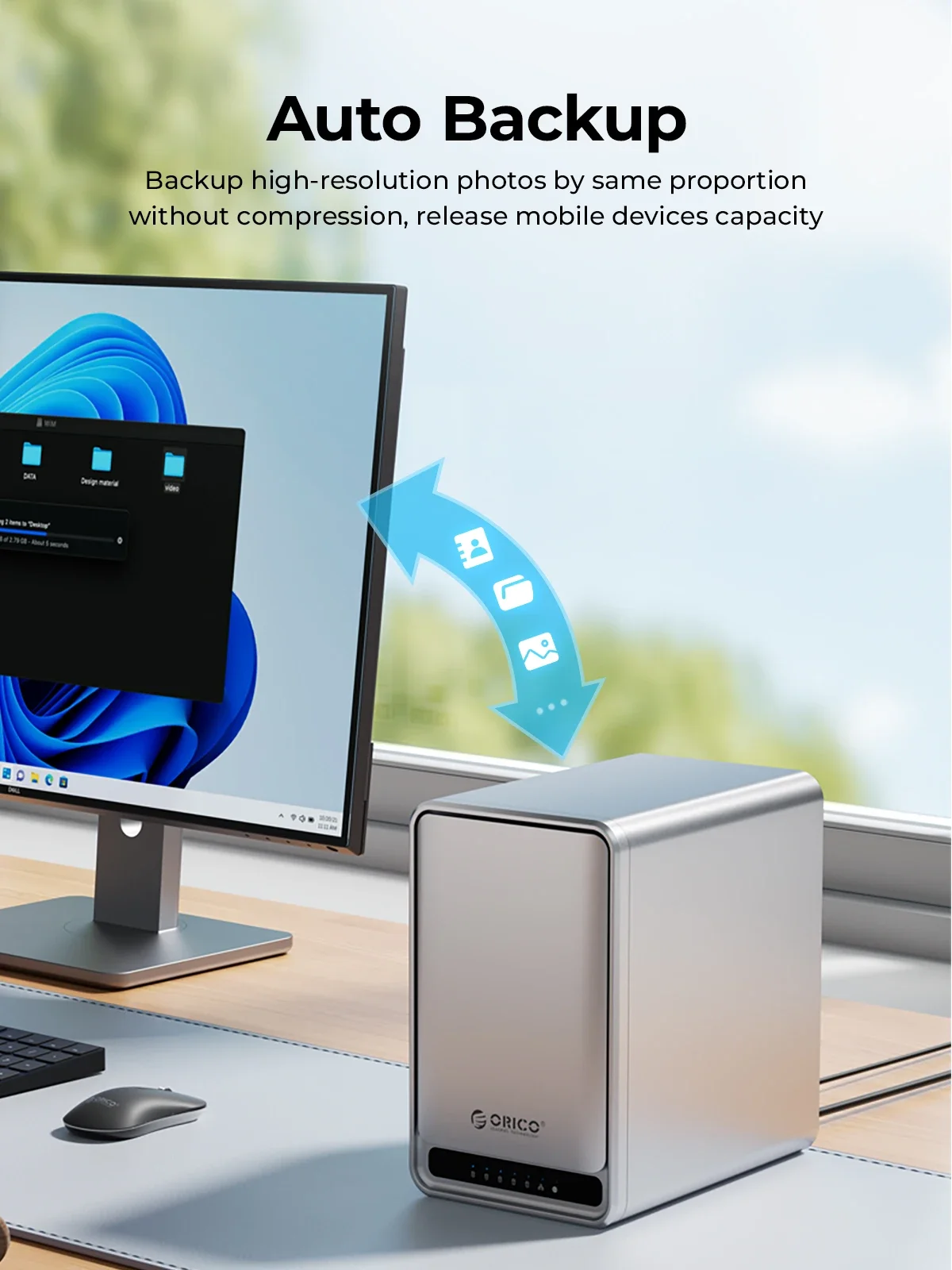 Orico dual bay metacube бытовое хранилище 3 - Фотография_5