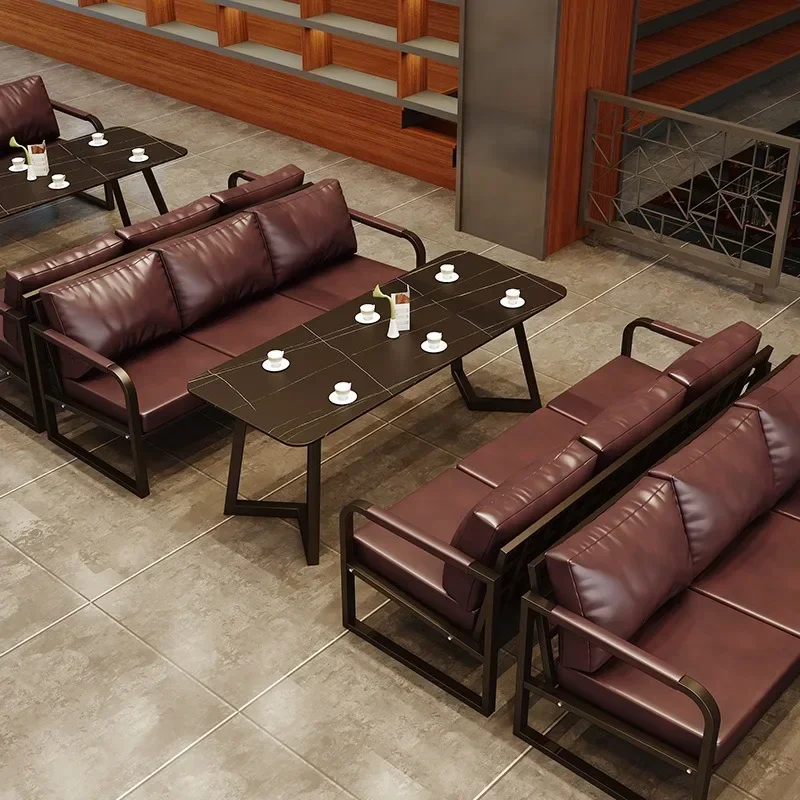 Винтажный диван-бар для бистро - Фотография_2