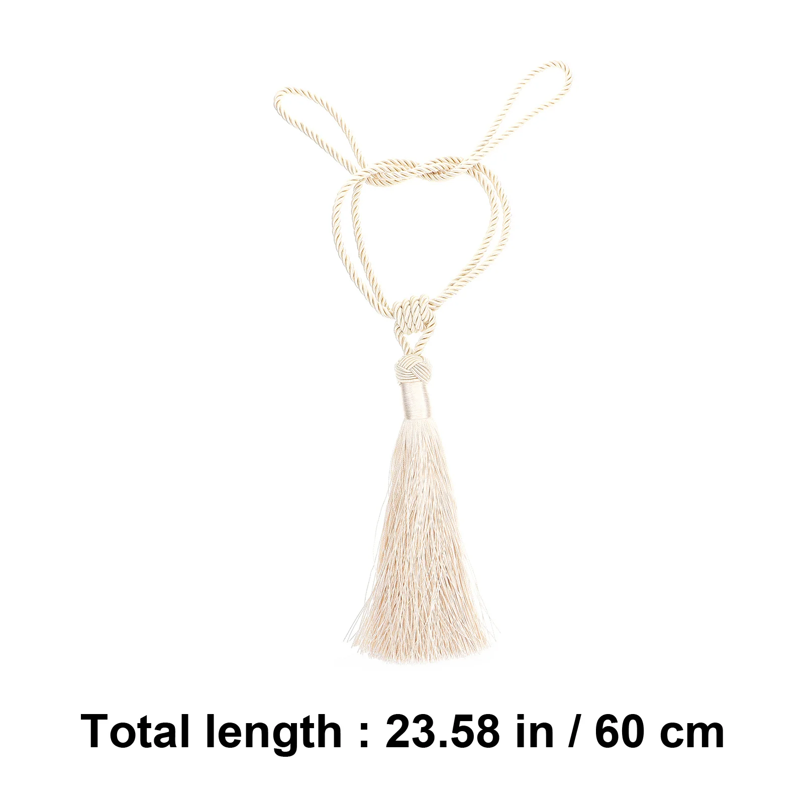 Тканые подхваты для штор с кисточками - Фотография_5