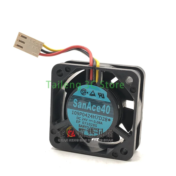 Для охлаждающих вентиляторов sanyo 109p0424h7d28 4015