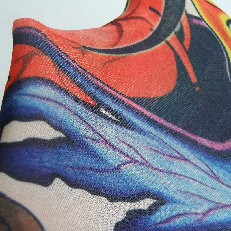 Новые модные мужские рукава с татуировкой на руку с цветком - Фотография_6