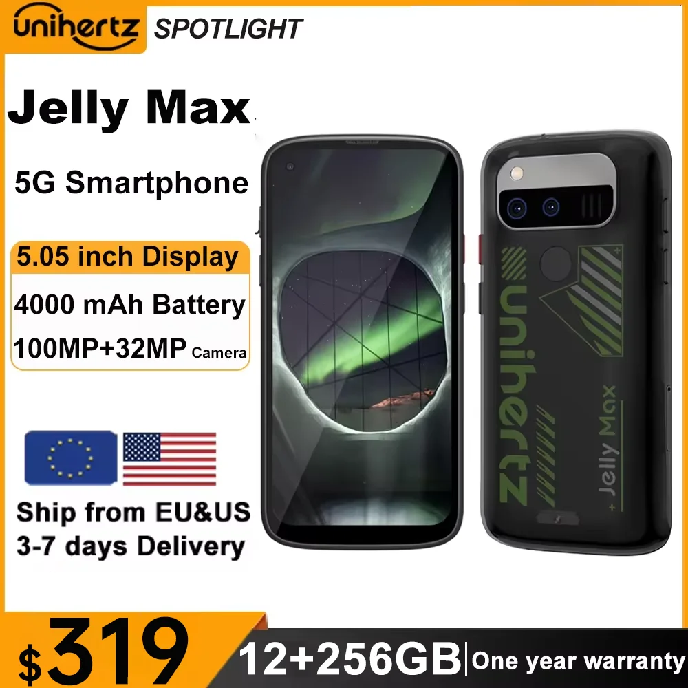 Мини-смартфон unihertz jelly max