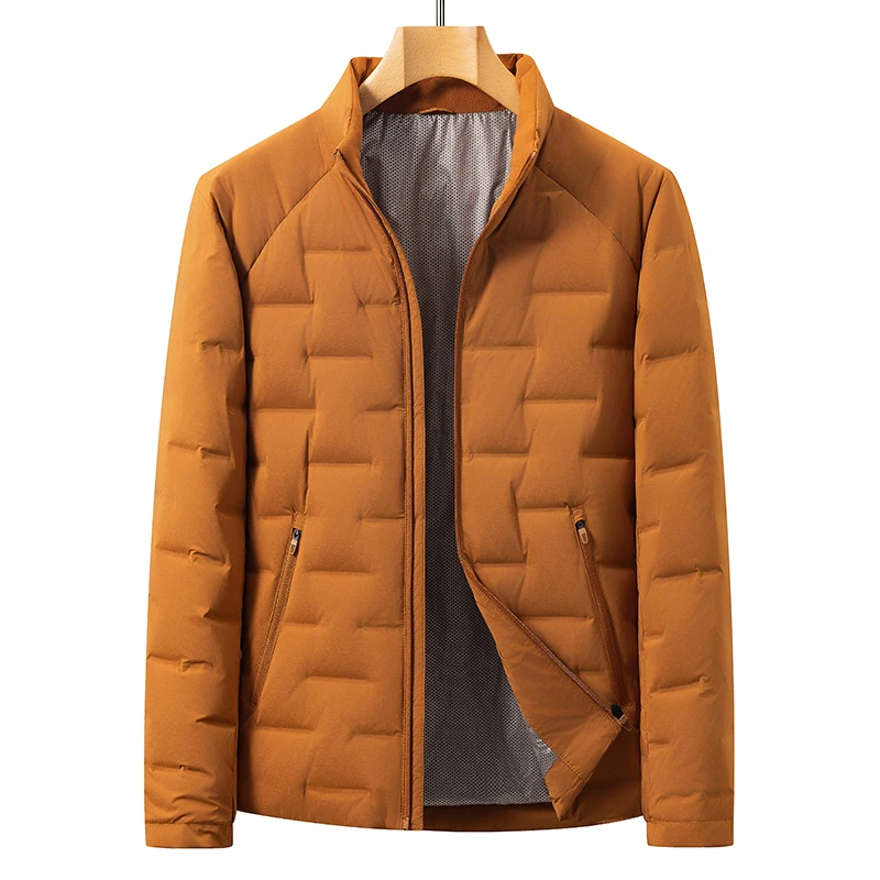 Новые мужские легкие куртки на утином пуху - Фотография_5