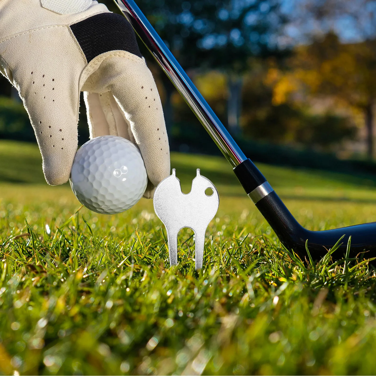 Вилки divot, металлический инструмент divot для ремонта - Фотография_5