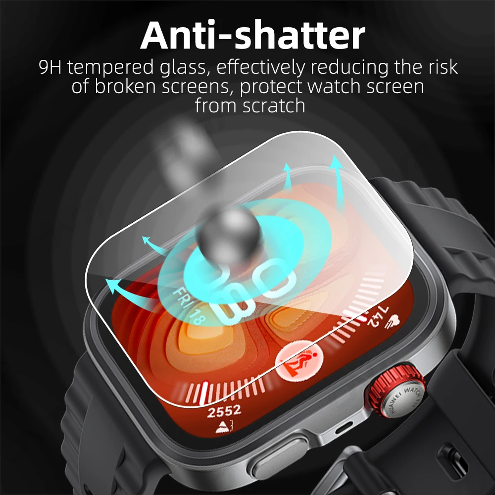 Закаленное стекло 9h для huawei watch fit 4 pro - Фотография_5
