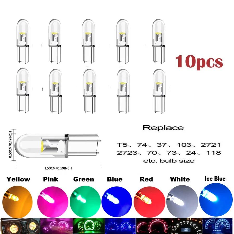 T5 pc74 b8.5 led w3w внутреннее - Фотография_5