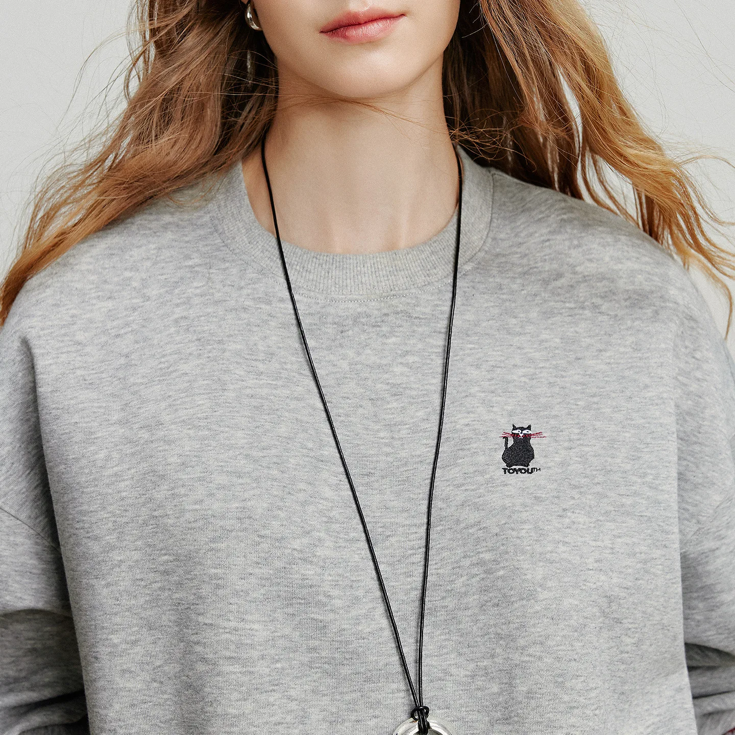 Toyouth женский пуловер с капюшоном - Фотография_4