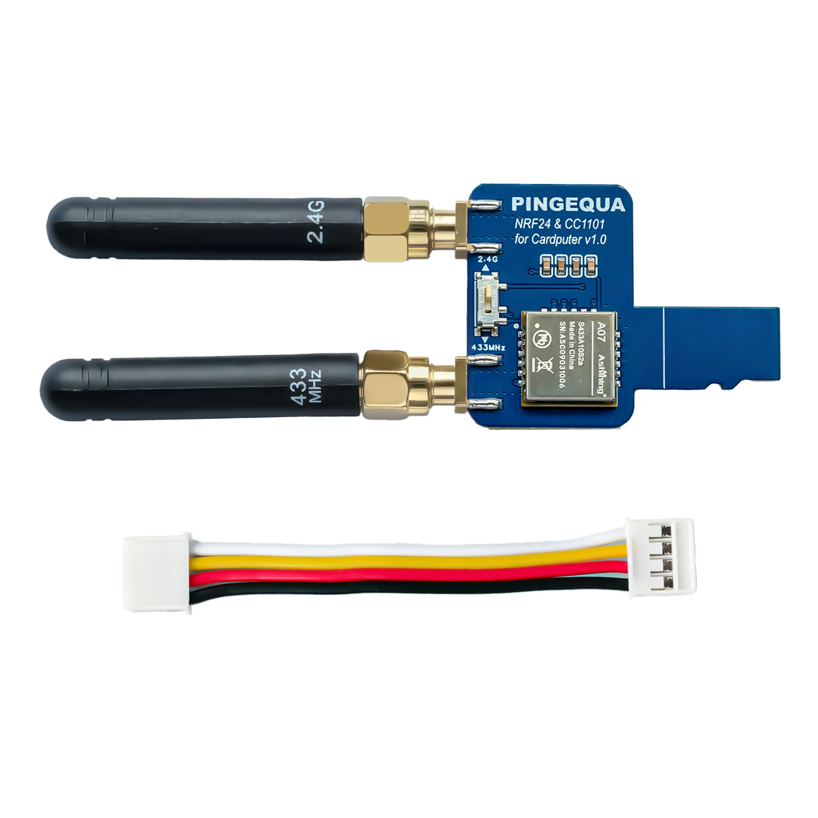 Радиочастотная плита cc1101 433 мгц для картотера m5stack - Фотография_3