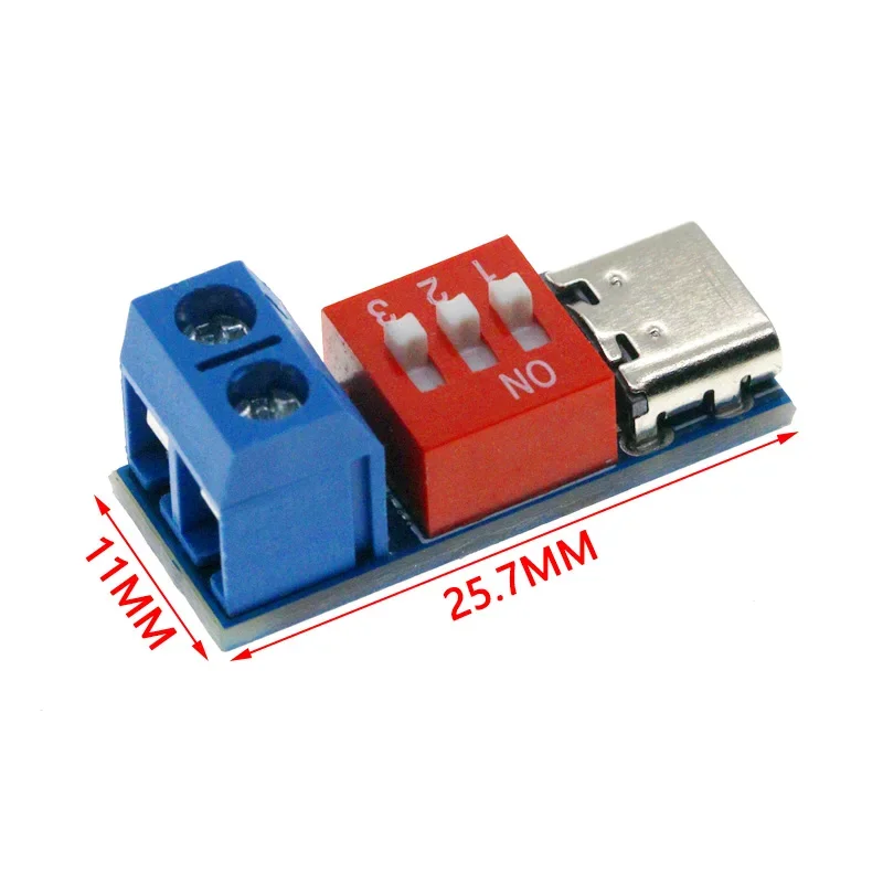 Модуль триггерной платы usb-c pd - Фотография_4