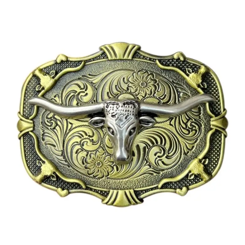39bb cowboy buckle buckle vintage - Фотография_2
