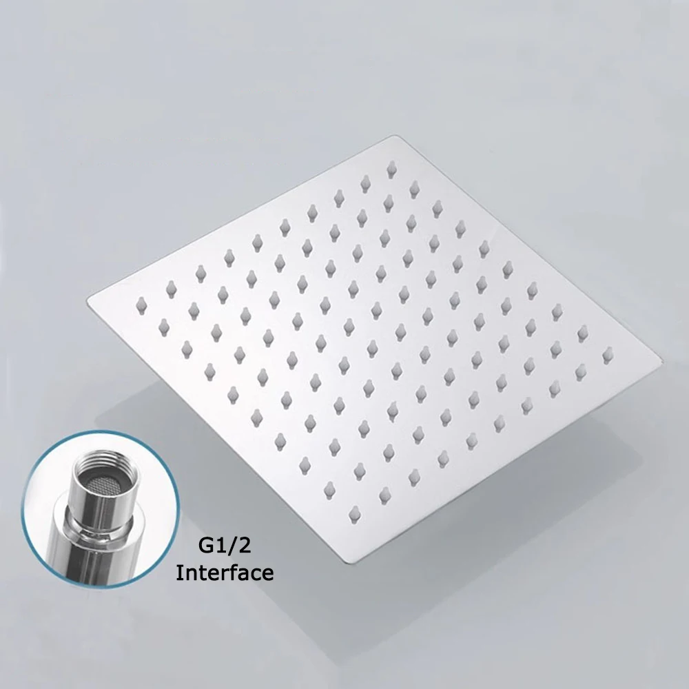 Душевые насадки с дождевой насадкой из нержавеющей стали - Фотография_6