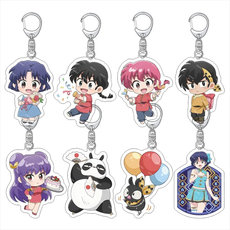 Акриловый брелок в стиле аниме