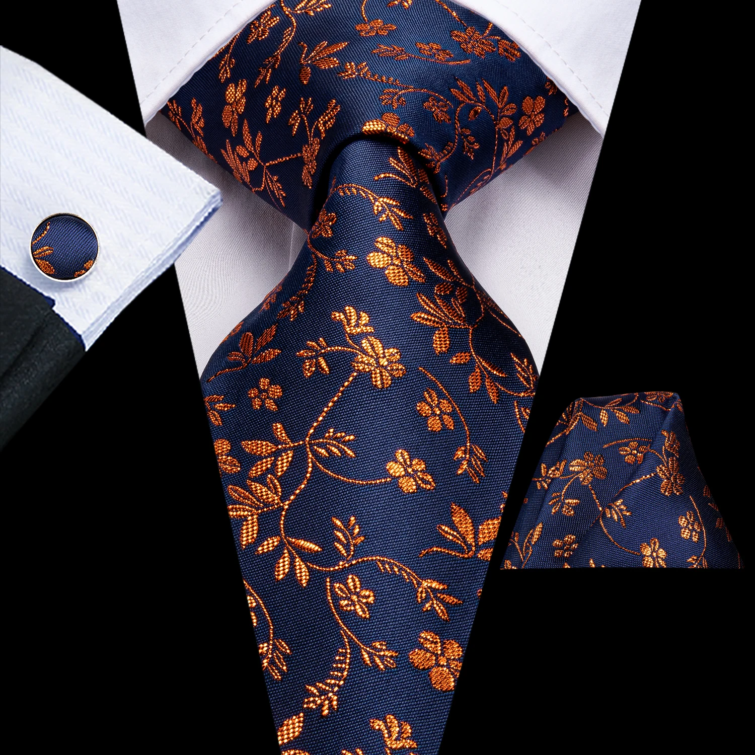 Hi-tie роскошные цветочные пейсли
