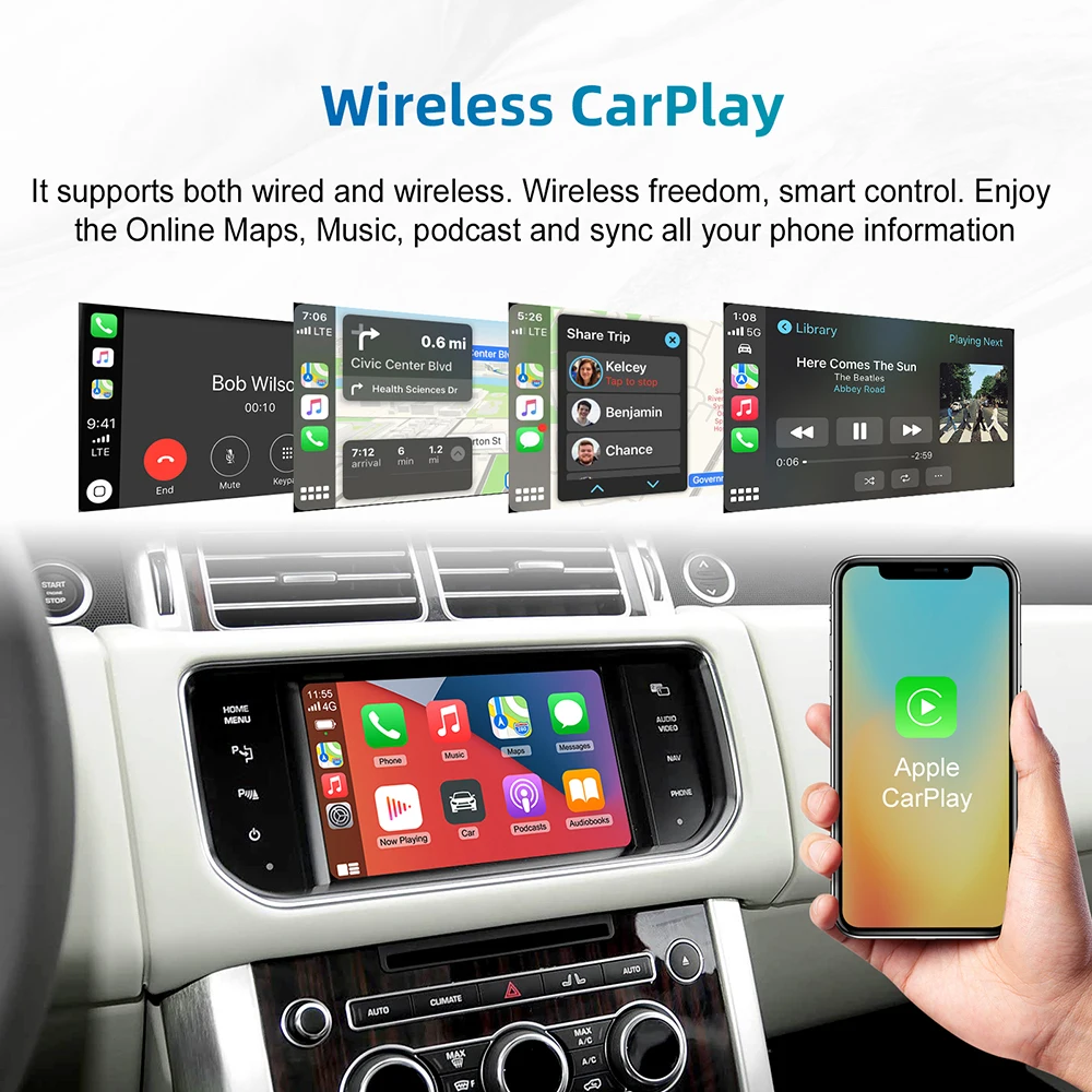 Беспроводной carplay android авто - Фотография_3
