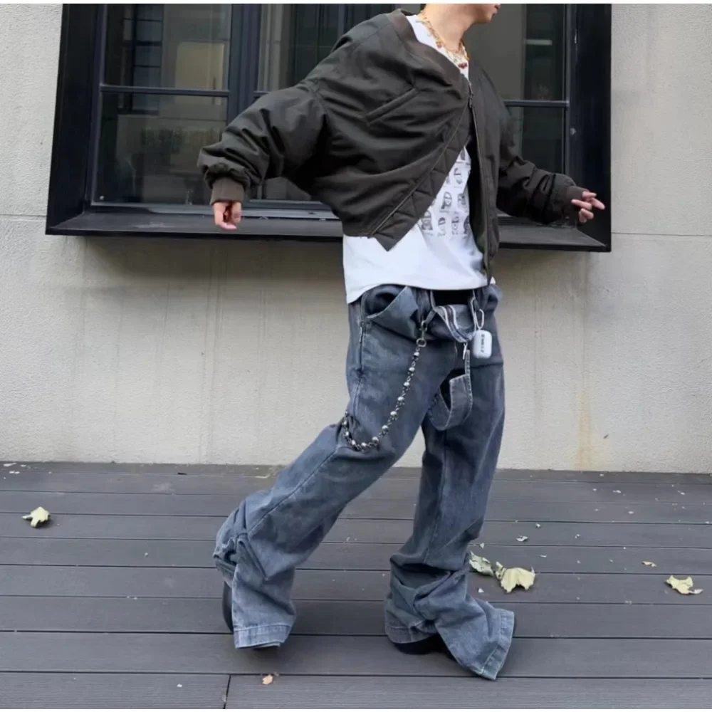 Джинсовые брюки nigo mr