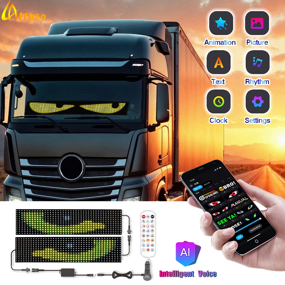 Светодиодные глаза для грузовика