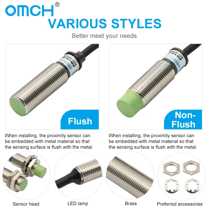 Тип omch autonics индуктивный датчик - Фотография_2
