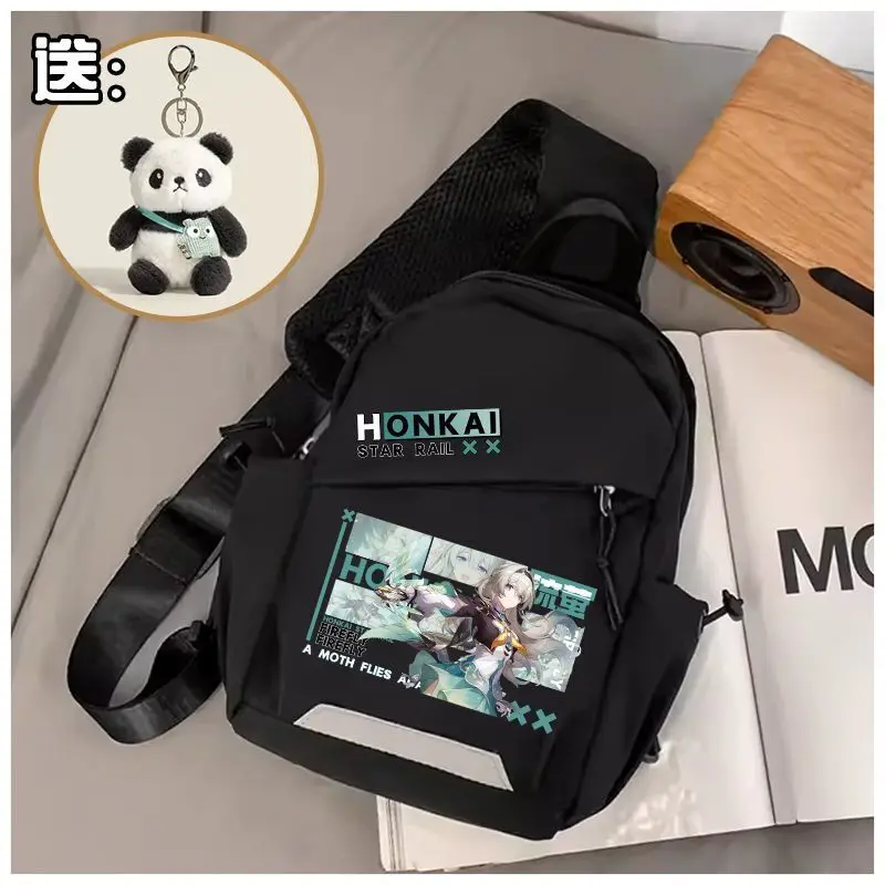 Рюкзак унисекс honkai star rail на груди