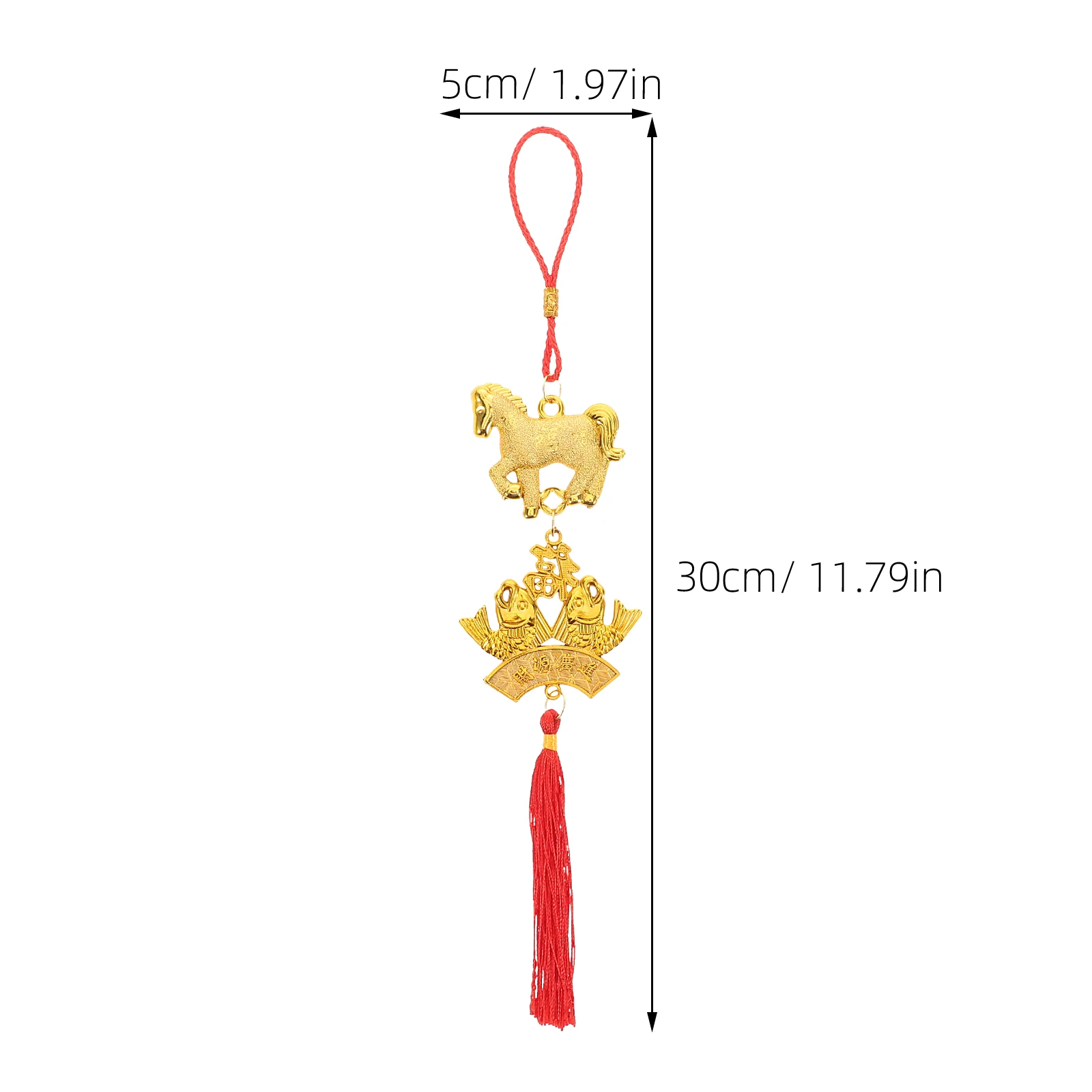 Подвесные подвески в китайском и новом году лошади - Фотография_6