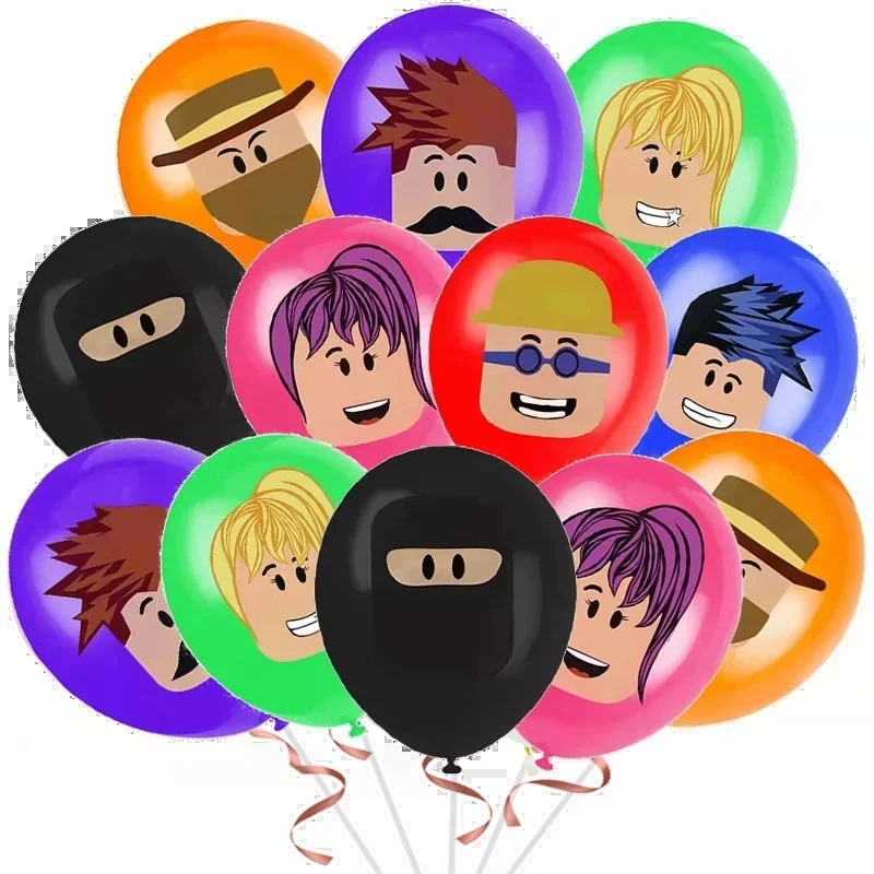 Roblox набор воздушных шаров из фольги на день рождения - Фотография_6
