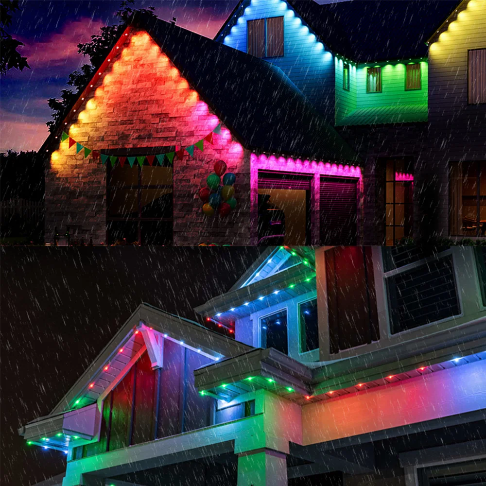Rgb карнизные фонари 15 м/30 м/45 - Фотография_4