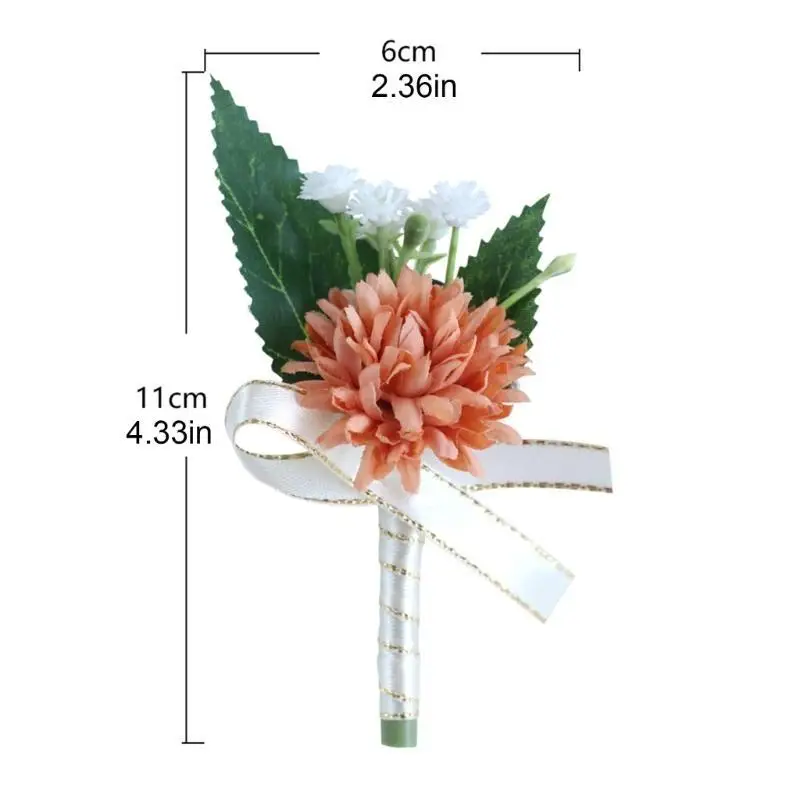 A52e wedding corsage boutonniere - Фотография_6