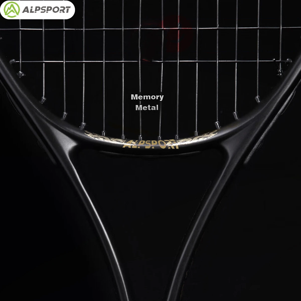 Теннисная ракетка alpsport pro t800 — углеродное волокно 18 карат с сумкой - Фотография_6