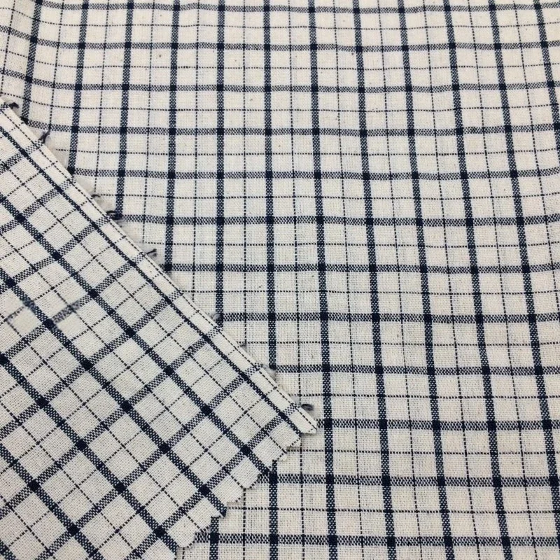 140x50 см винтажная льняная ткань в стиле ретро - Фотография_3