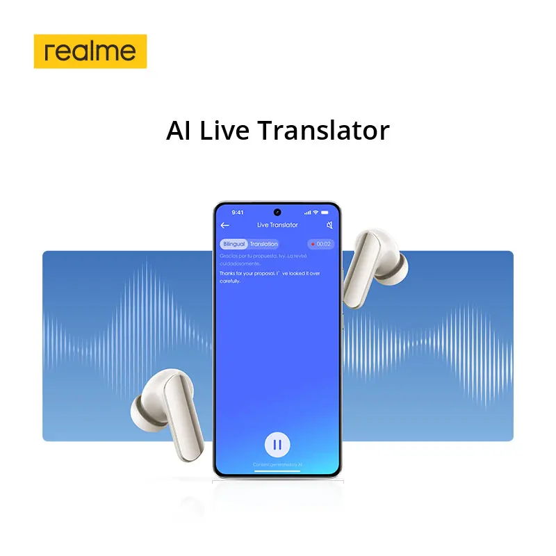 Realme buds air 7 pro tws наушники - Фотография_6