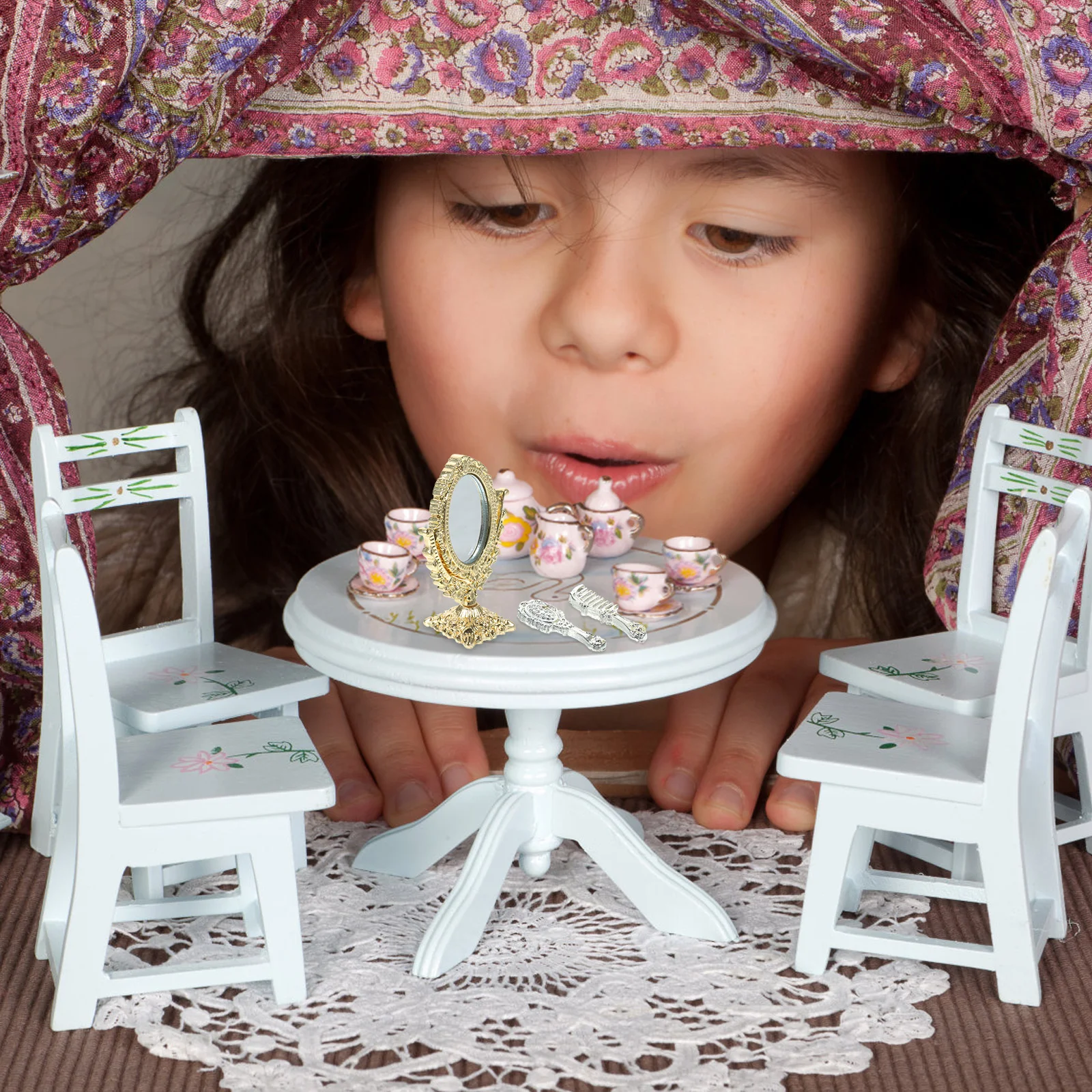 Зеркало для кукольного домика - Фотография_4