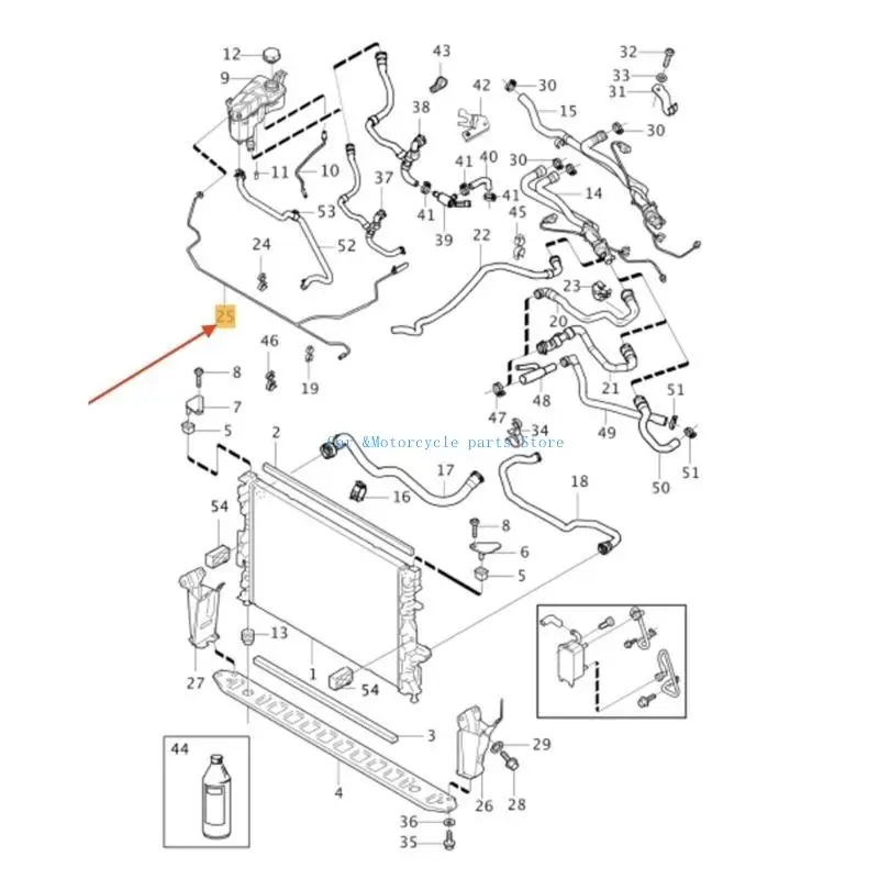 Шланг охлаждающей жидкости y9uc - Фотография_3