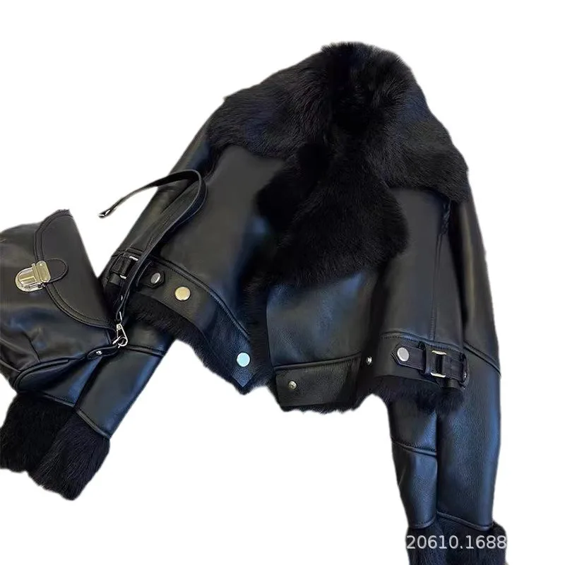 Пальто из искусственной кожи - Фотография_5