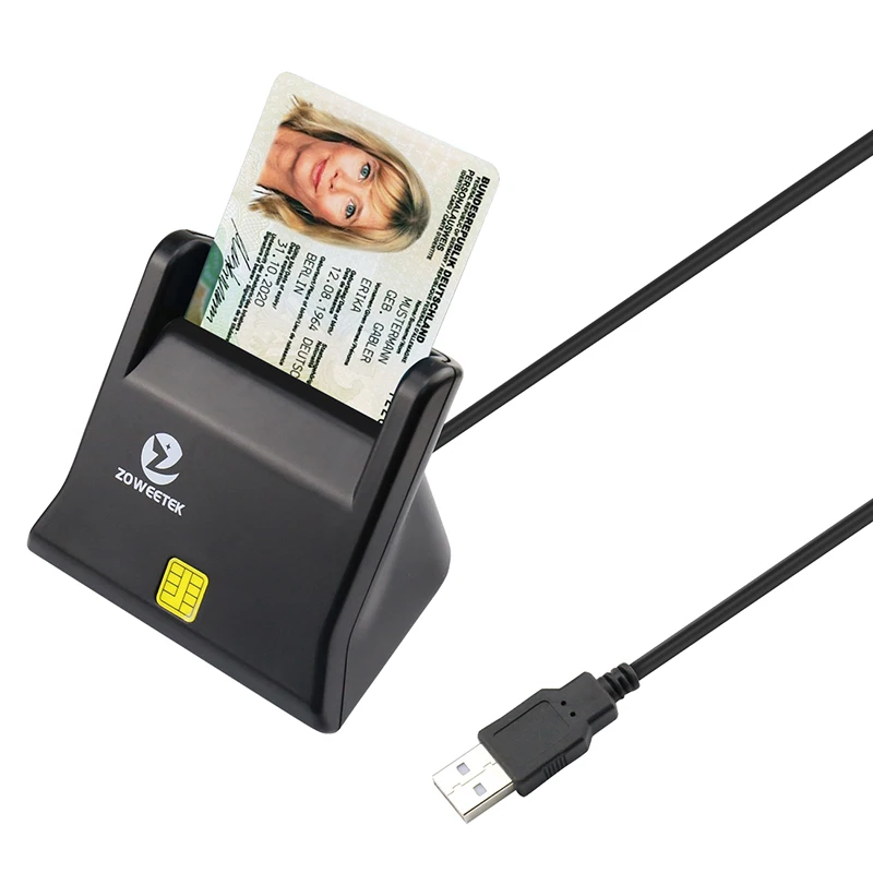 Устройство считывания смарт-карт zoweetek zw-12026-3 emv usb 2 - Фотография_2