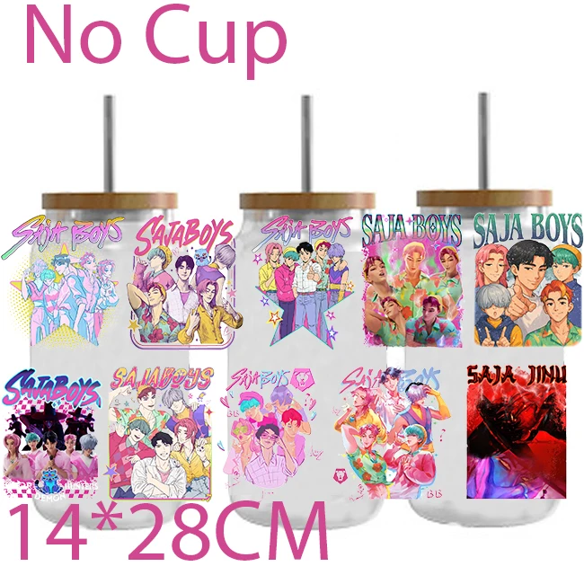 Uv dtf cup k pop demon hunters - Фотография_4
