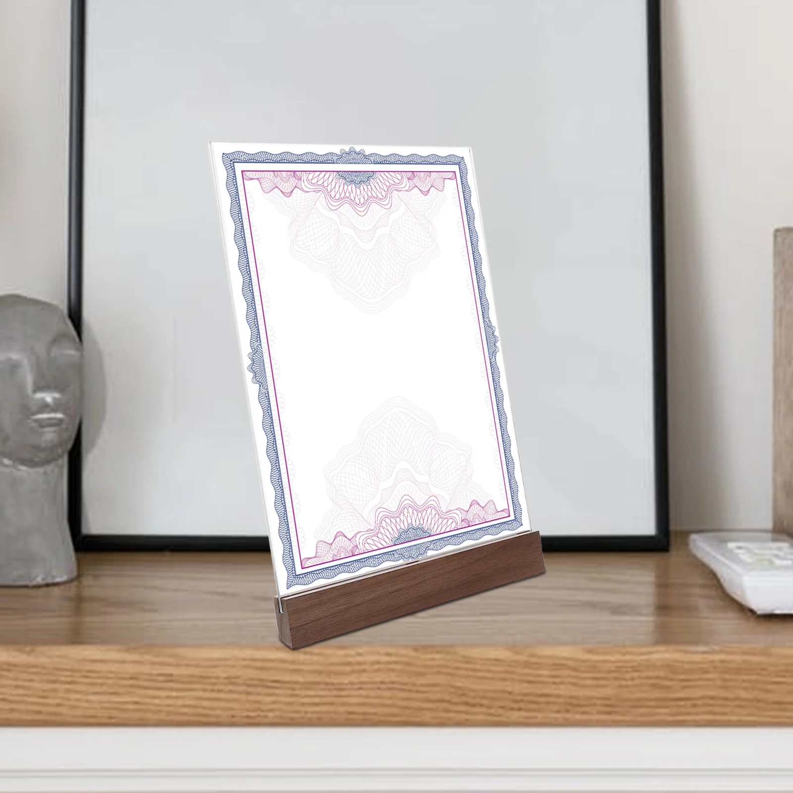 Прочный акриловый держатель для вывески - Фотография_6