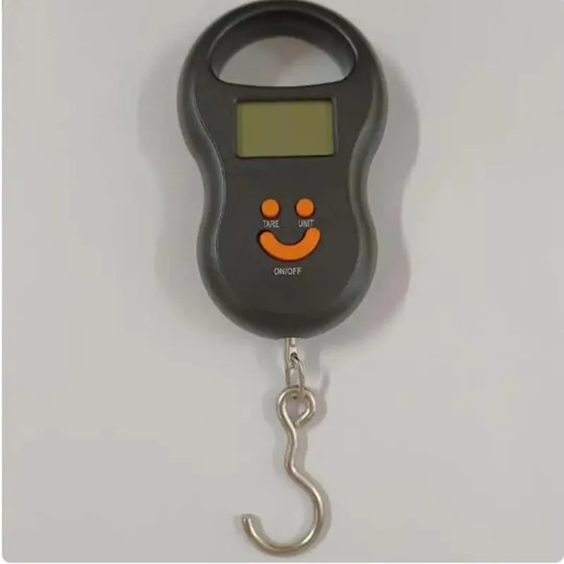 Г черные электронные подвесные весы жк-цифровые весы с подсветкой - Фотография_2