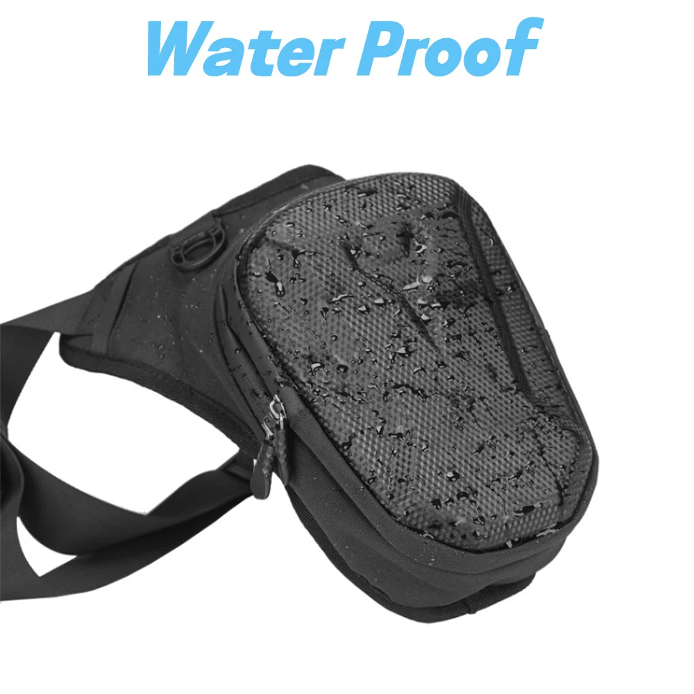 Мотоциклетная водонепроницаемая сумка для ног с заниженной талией - Фотография_4