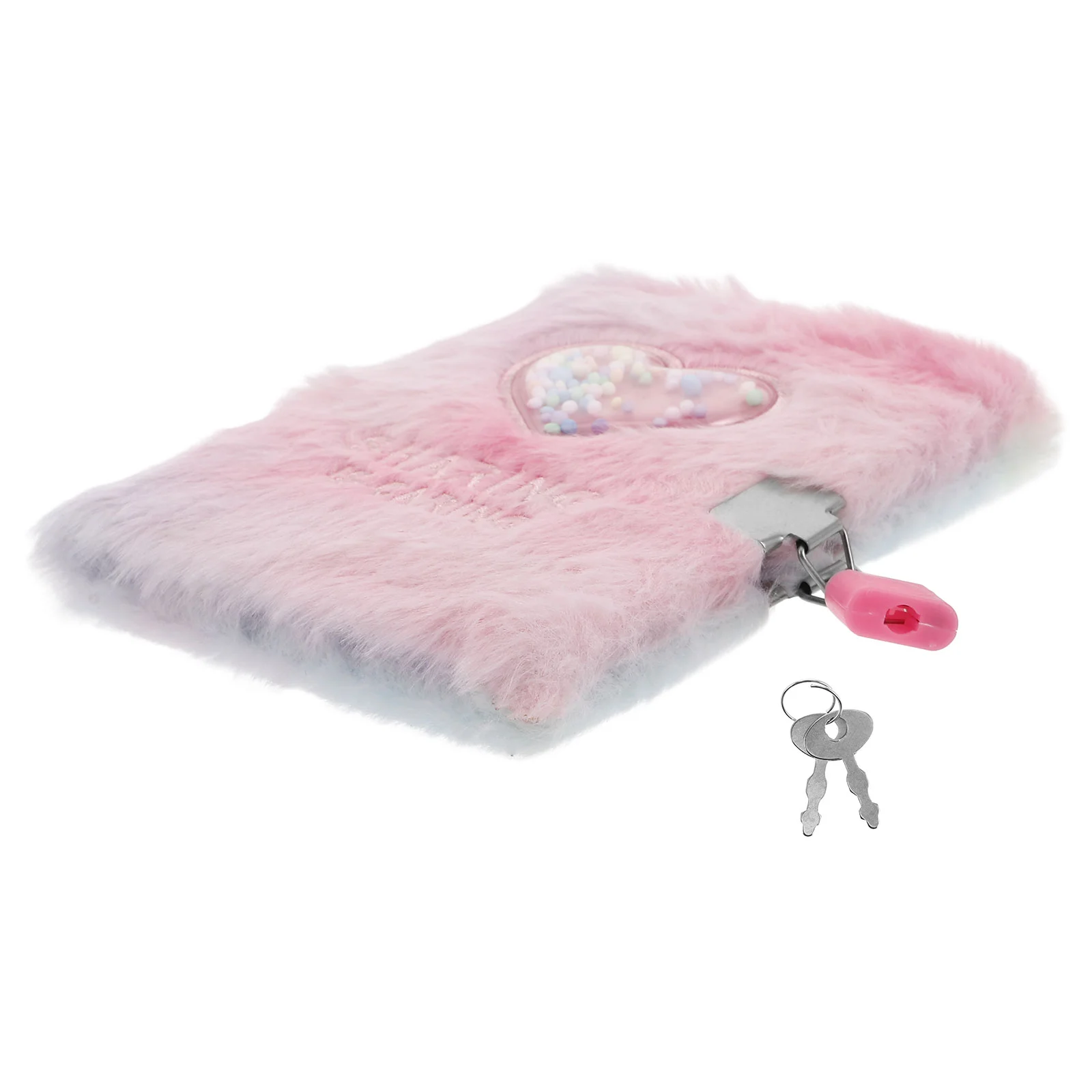 Запираемый журнал в форме сердца