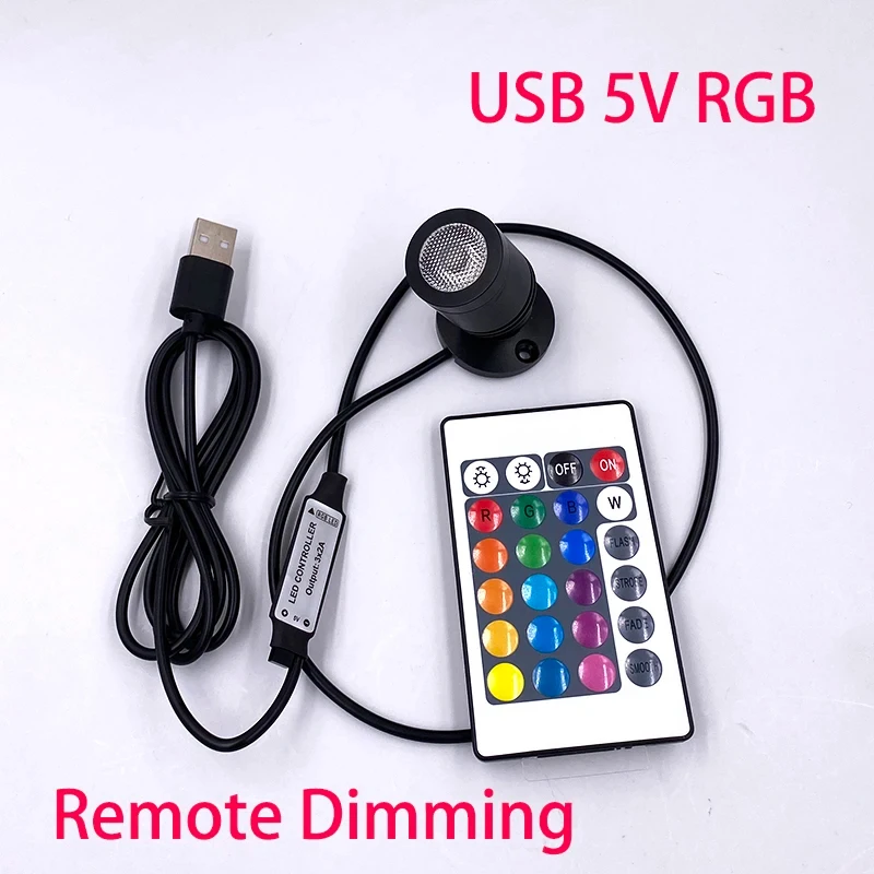 Небольшой светодиодный прожектор rgb для поверхностного монтажа