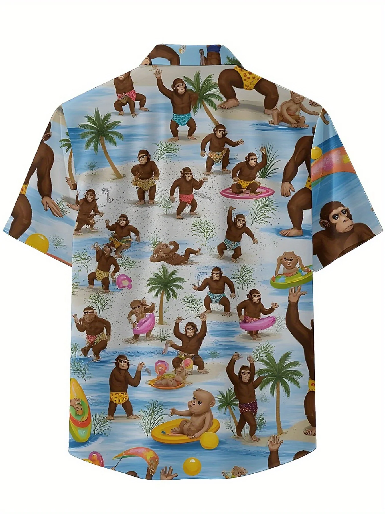 Мужские гавайские рубашки больших - Фотография_3