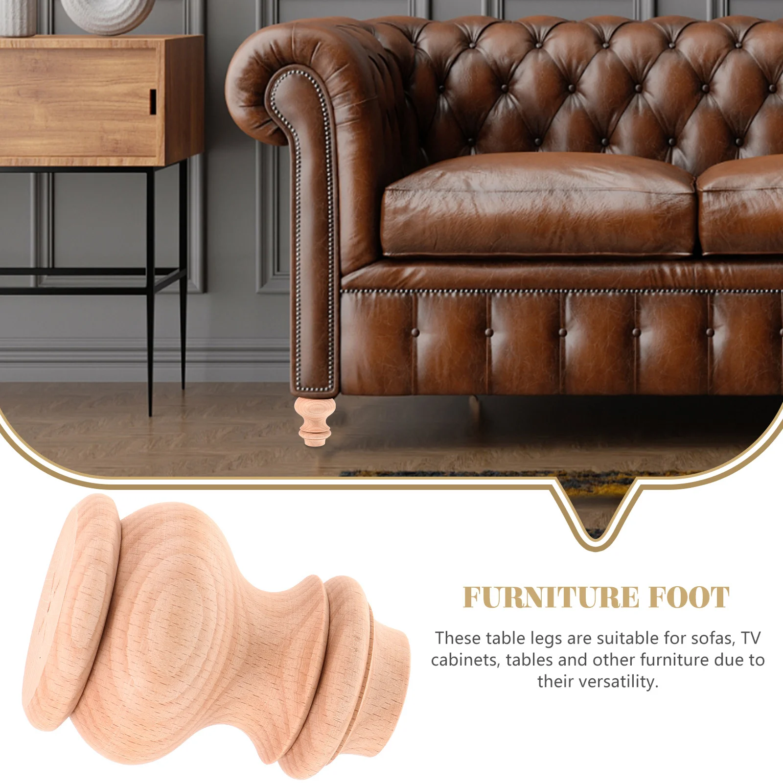 Сменные деревянные ножки для мебели - Фотография_6