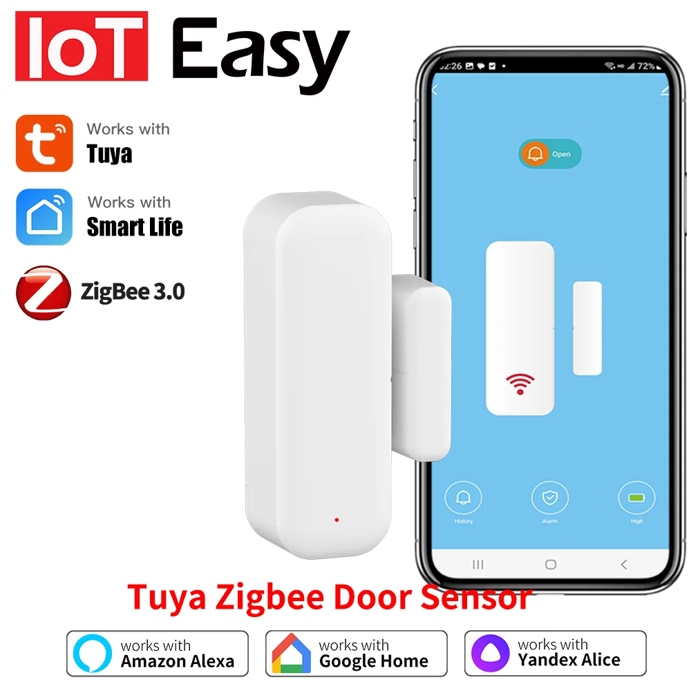 Датчик двери tuya zigbee